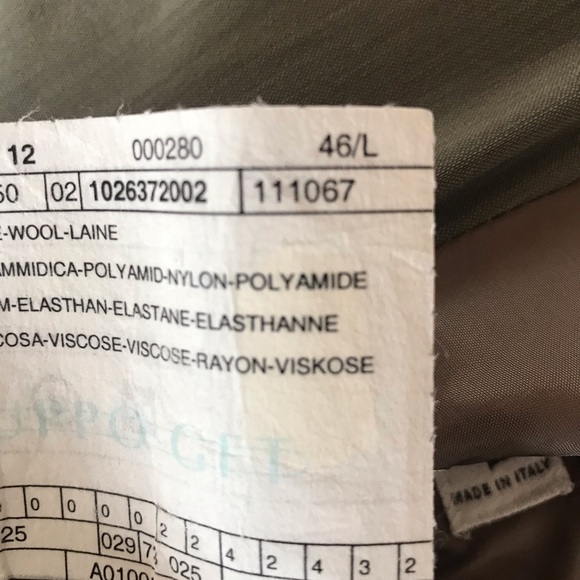 Giorgio Armani suit jacket sport coat size 46L - Picture 7 of 9